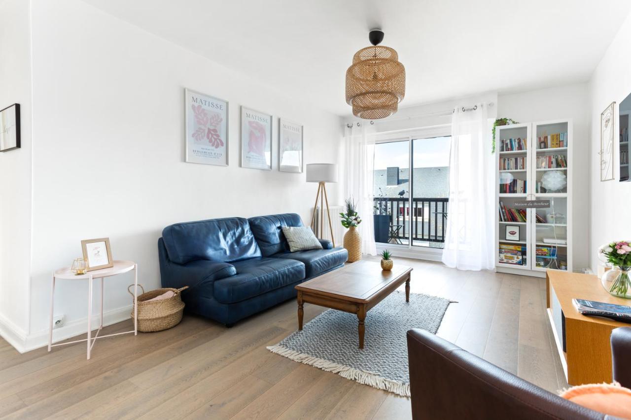 Le Cosy Avec Piscine, Balcon Et Parking Apartment Трувил сюр Мер Екстериор снимка