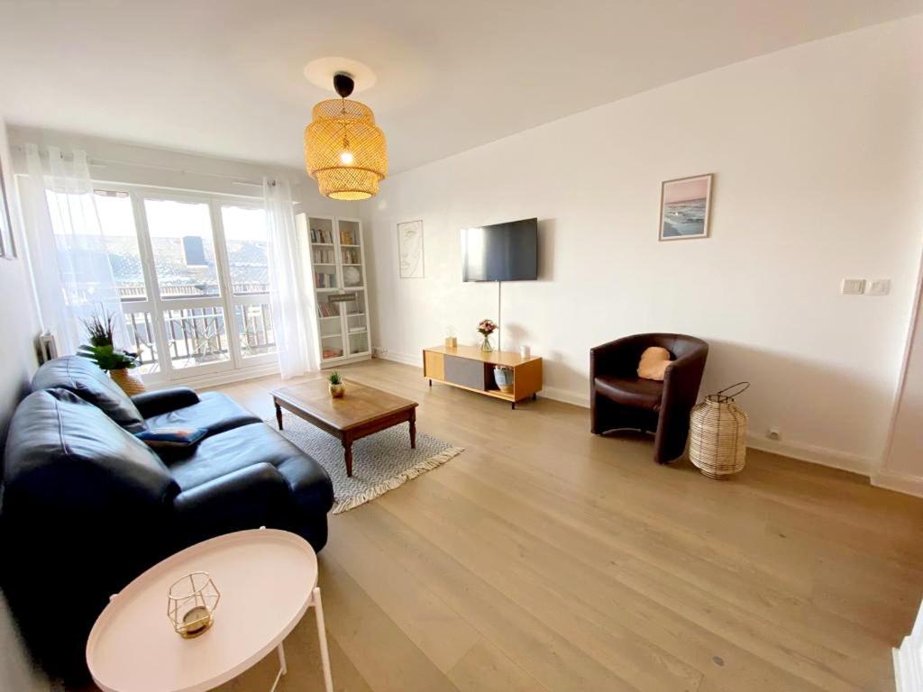 Le Cosy Avec Piscine, Balcon Et Parking Apartment Трувил сюр Мер Екстериор снимка