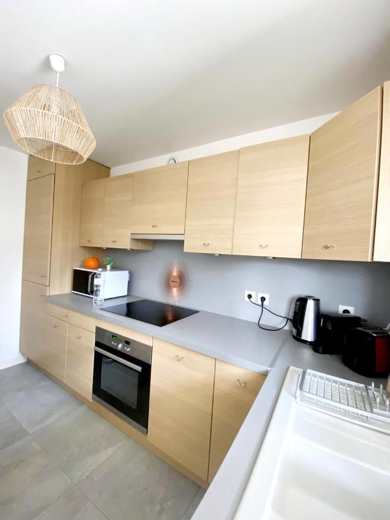 Le Cosy Avec Piscine, Balcon Et Parking Apartment Трувил сюр Мер Екстериор снимка